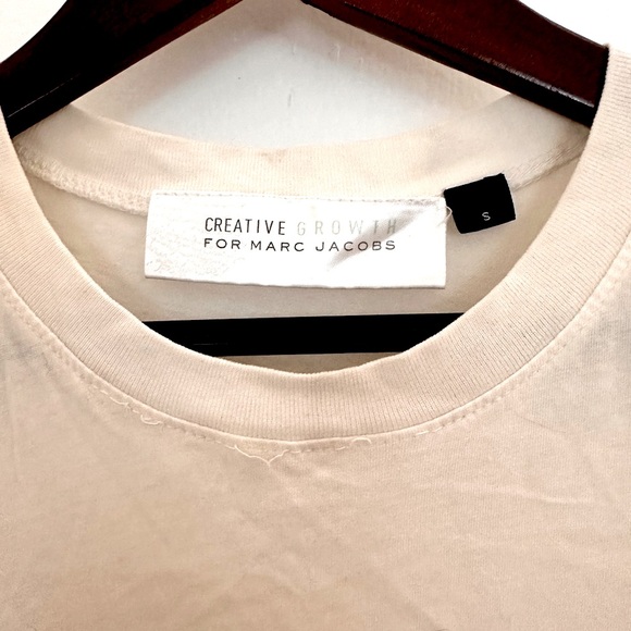 Marc Jacobs Black and White Short Sleeve Tee - Picture 2 of 5